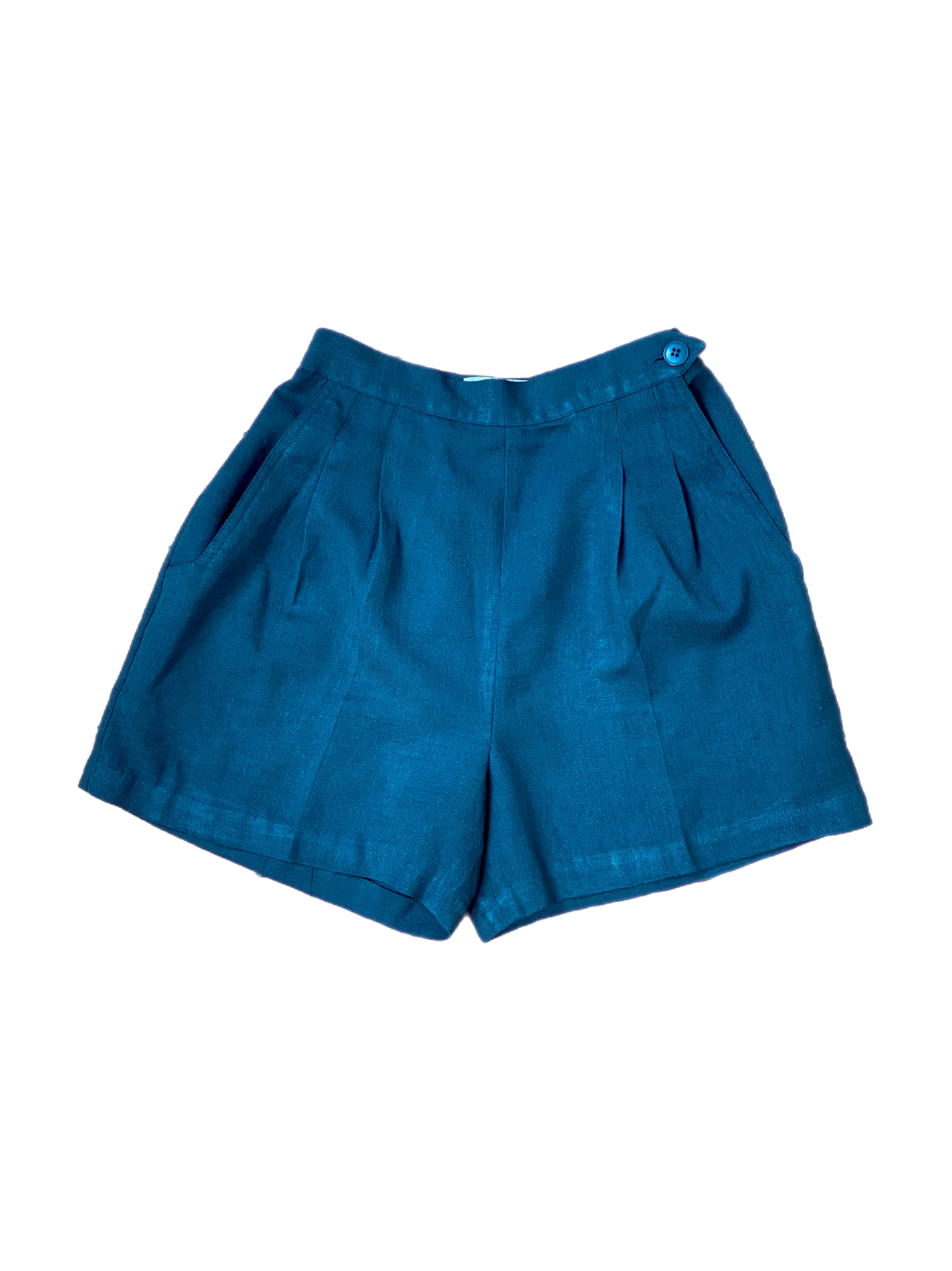 GREEN PLEATED SHORTS SIZE S/M