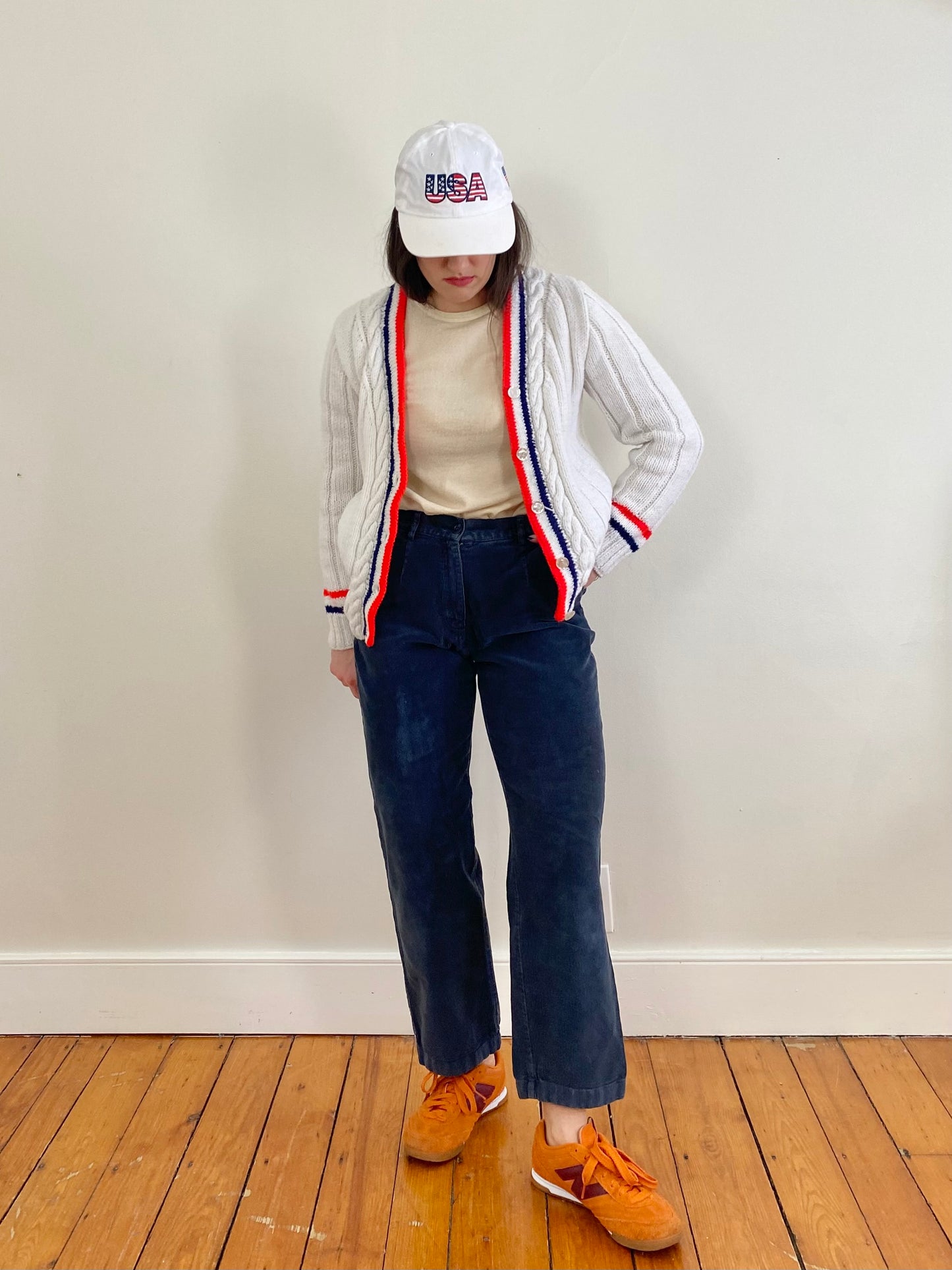 VINTAGE TENNIS CARDIGAN