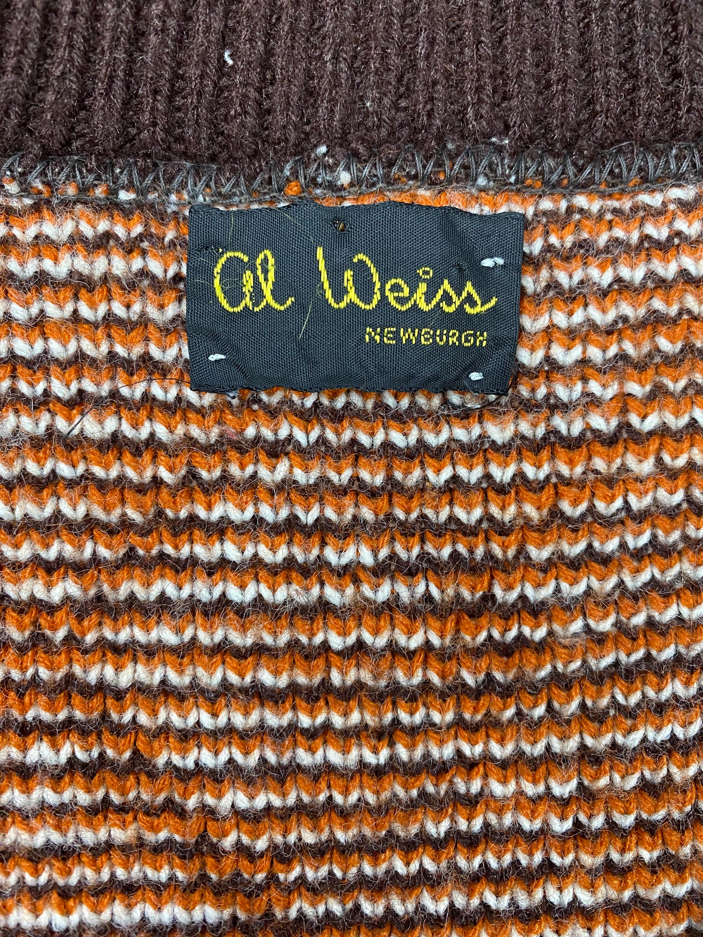 AL WEISS ARGYLE VEST