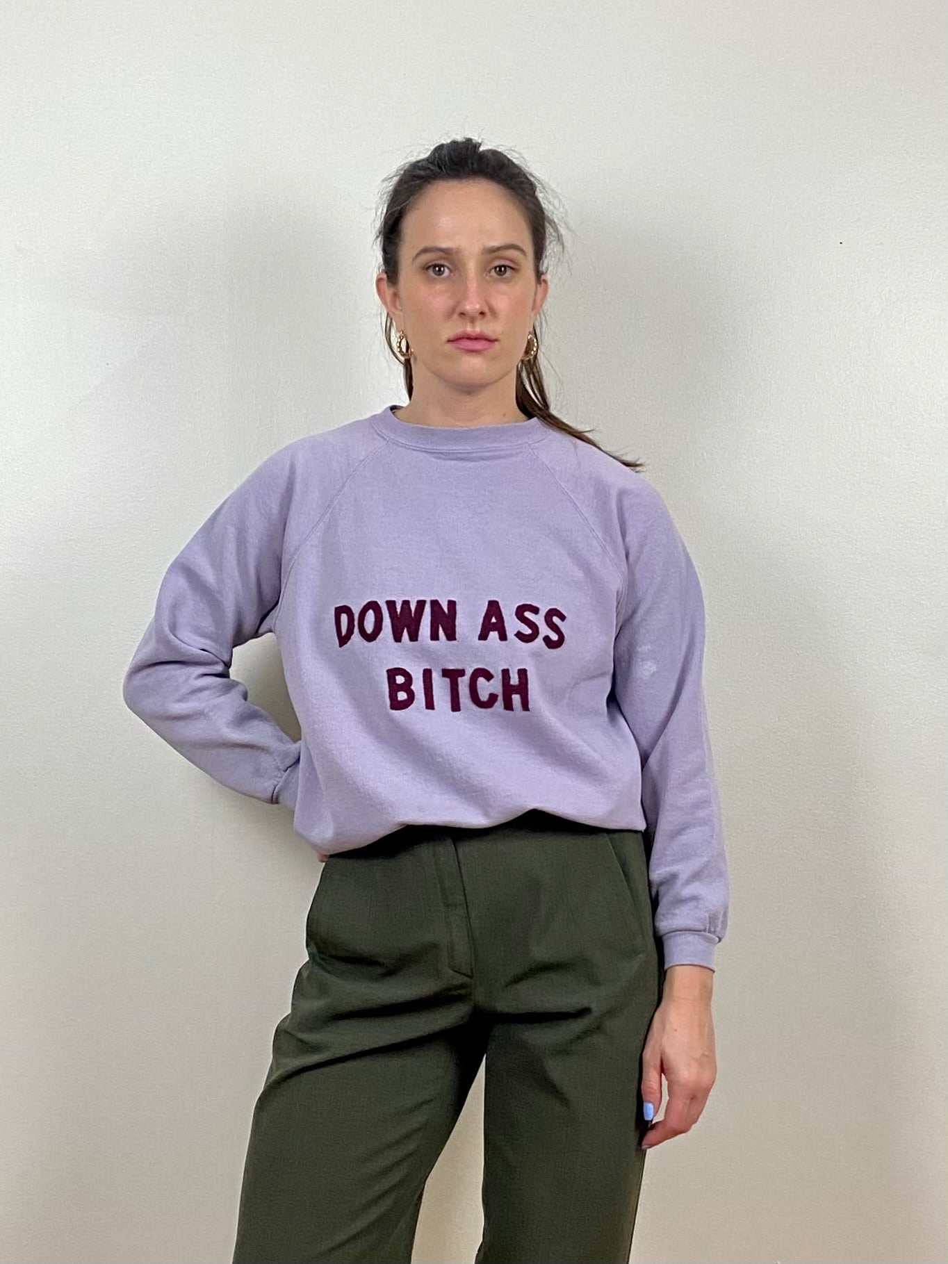 DOWN ASS BITCH CREWNECK