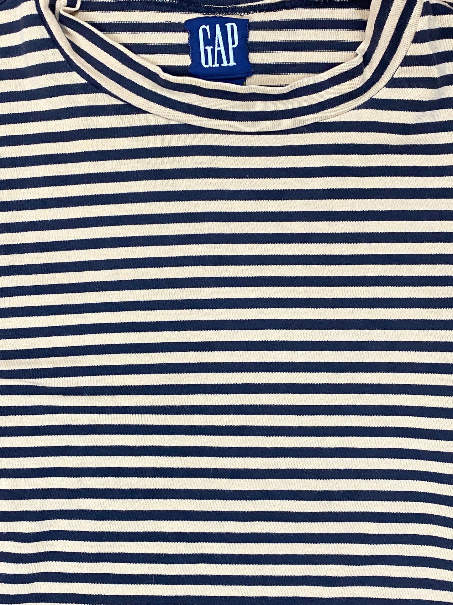 STRIPED YELLOW GAP T-SHIRT