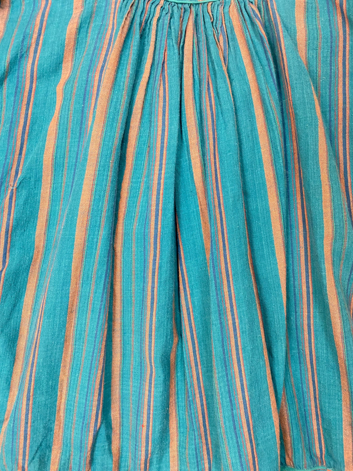 PLAID FLEECE PELTON DRESS SIZE S