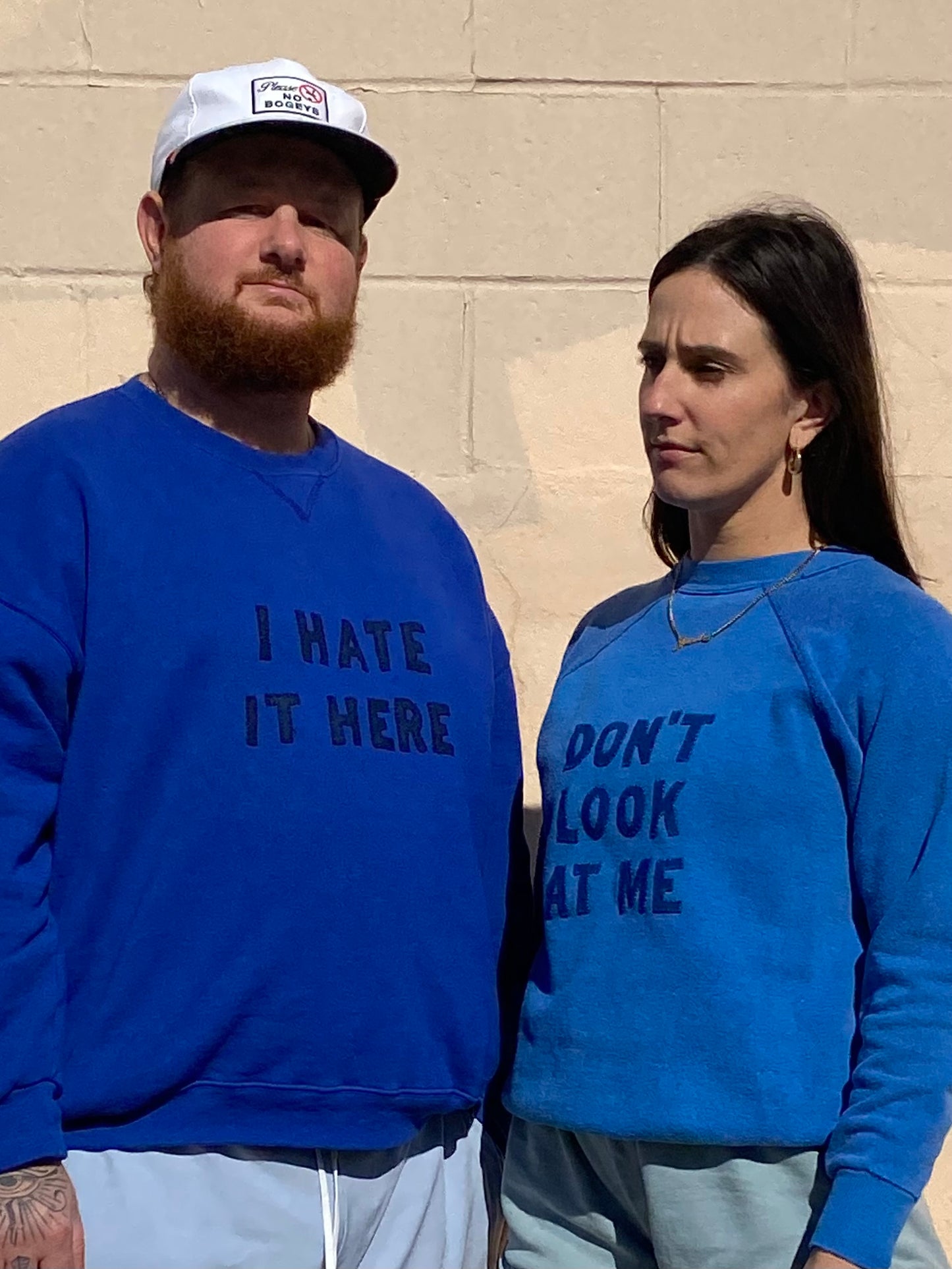 I HATE IT HERE CREWNECK