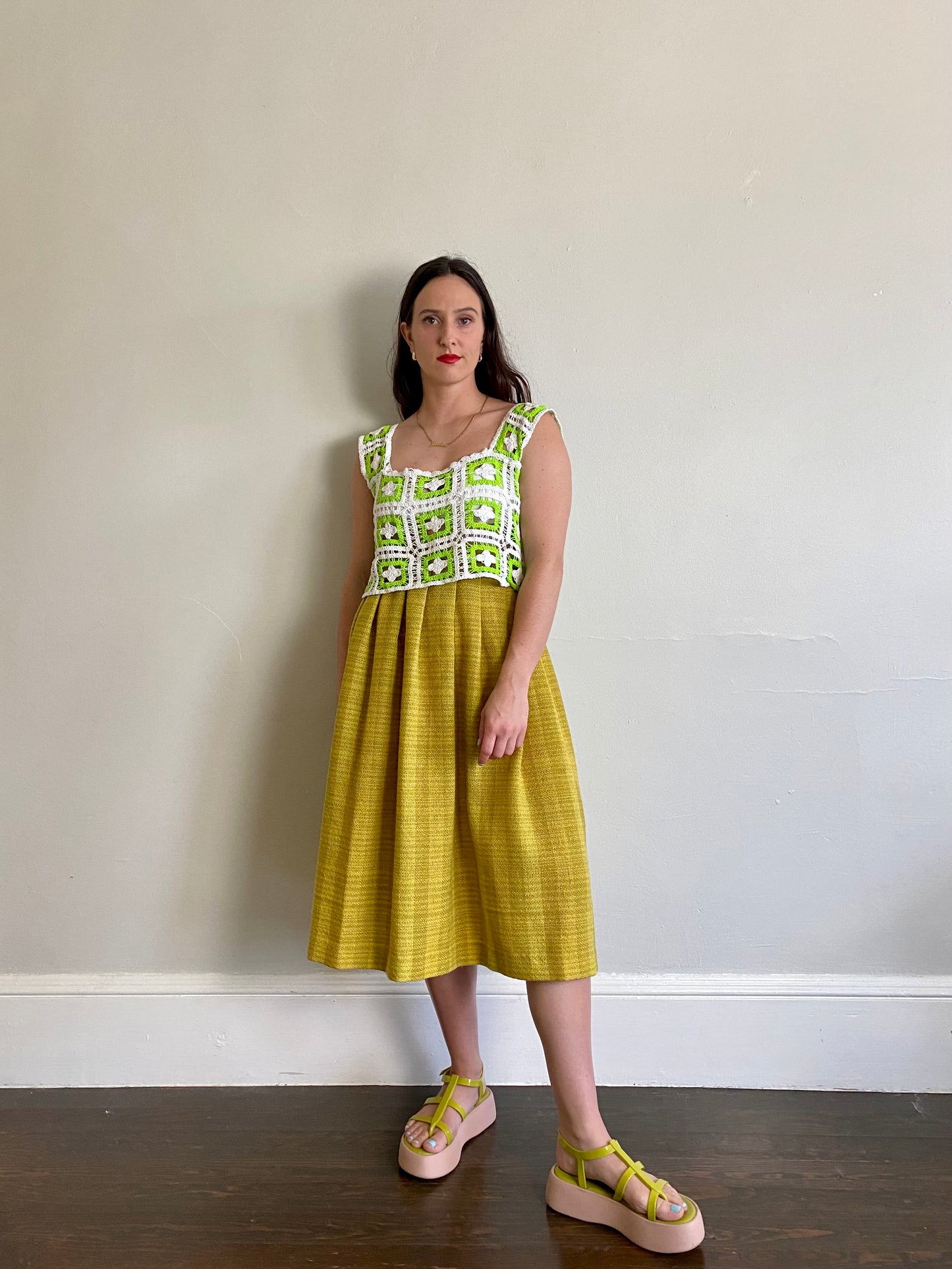 SELMA DAMON WOOL SKIRT SIZE 0