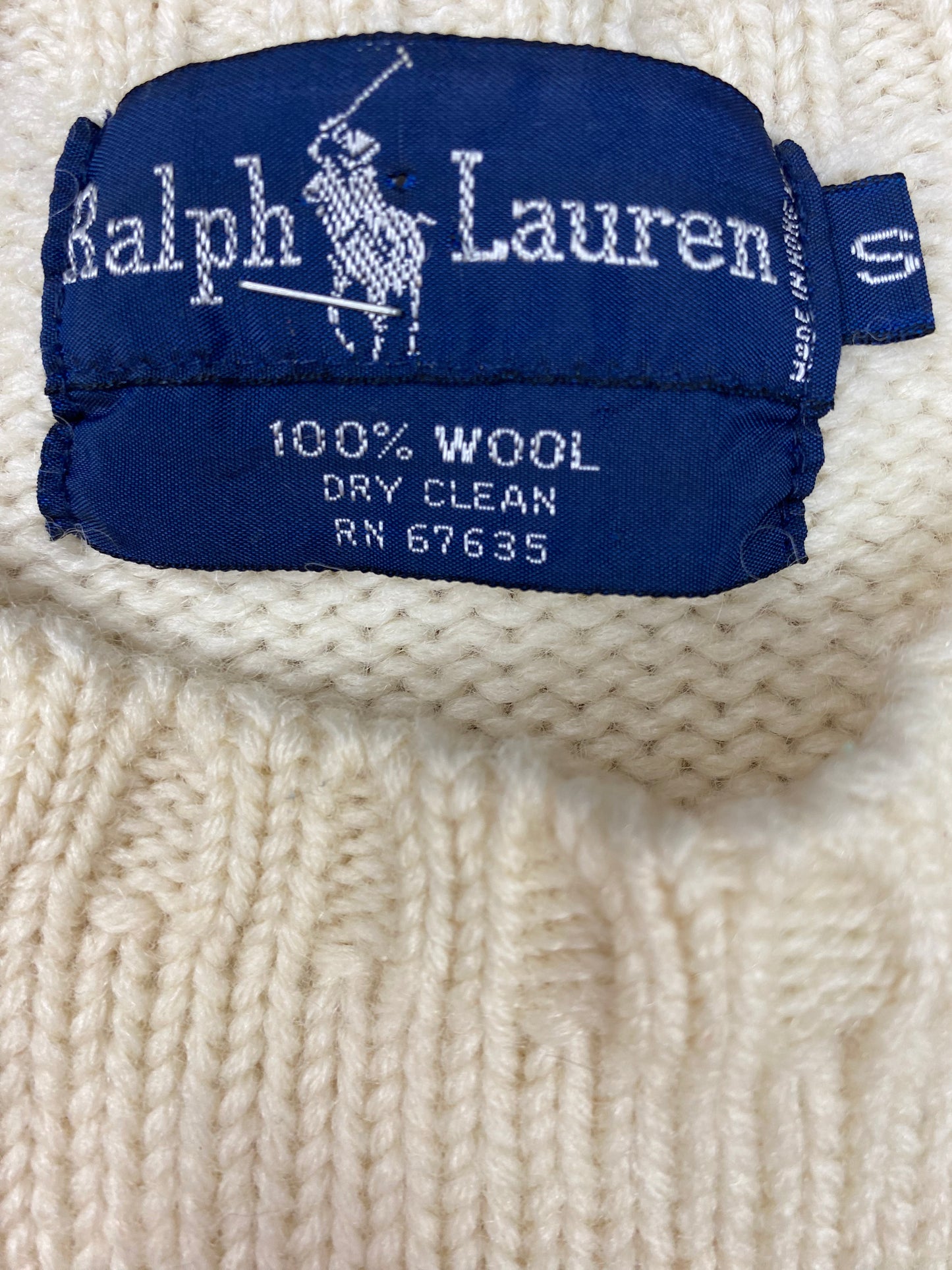 WOOL RALPH LAUREN SWEATER