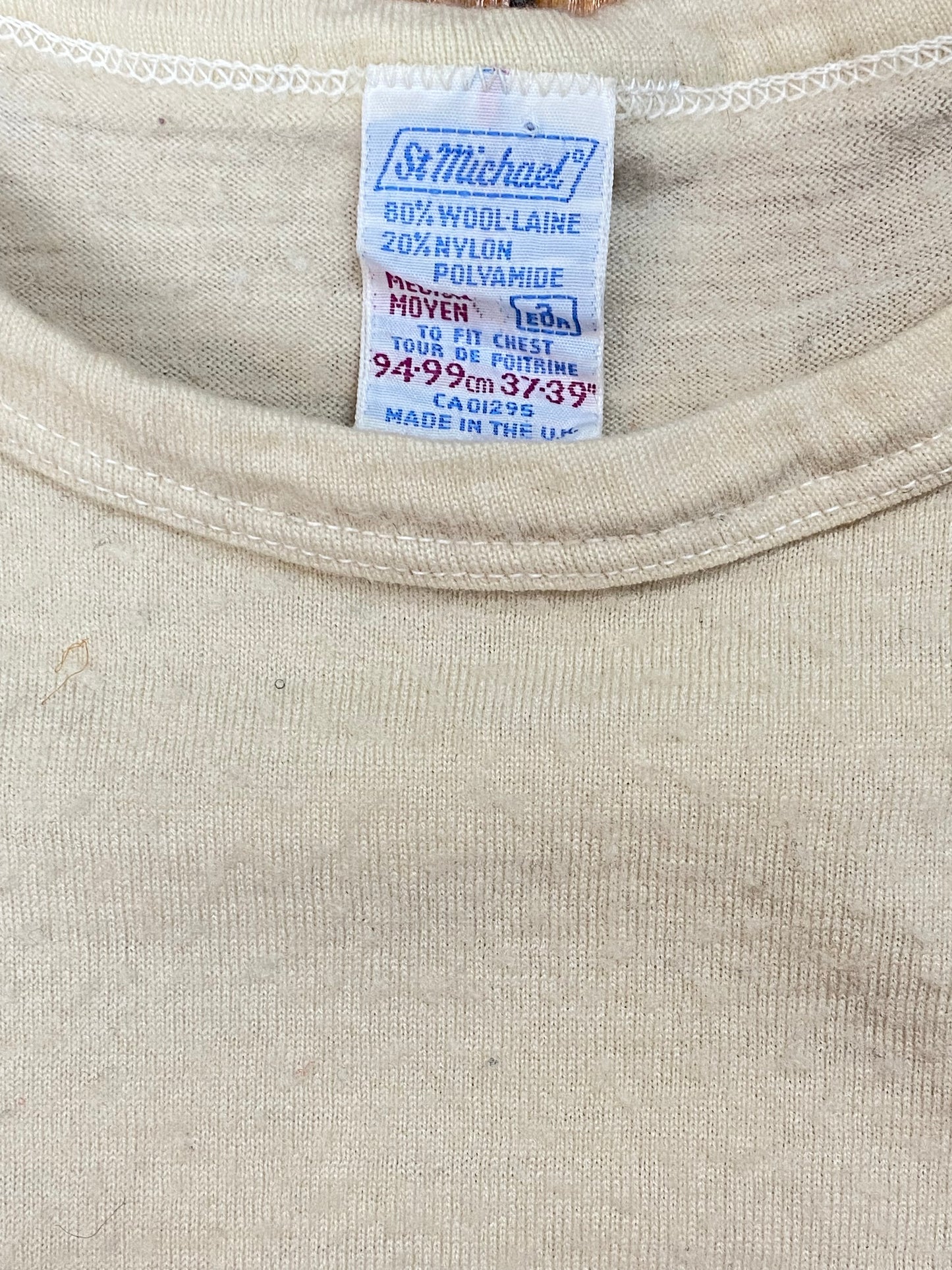 60S WOOL UNDERSHIRT