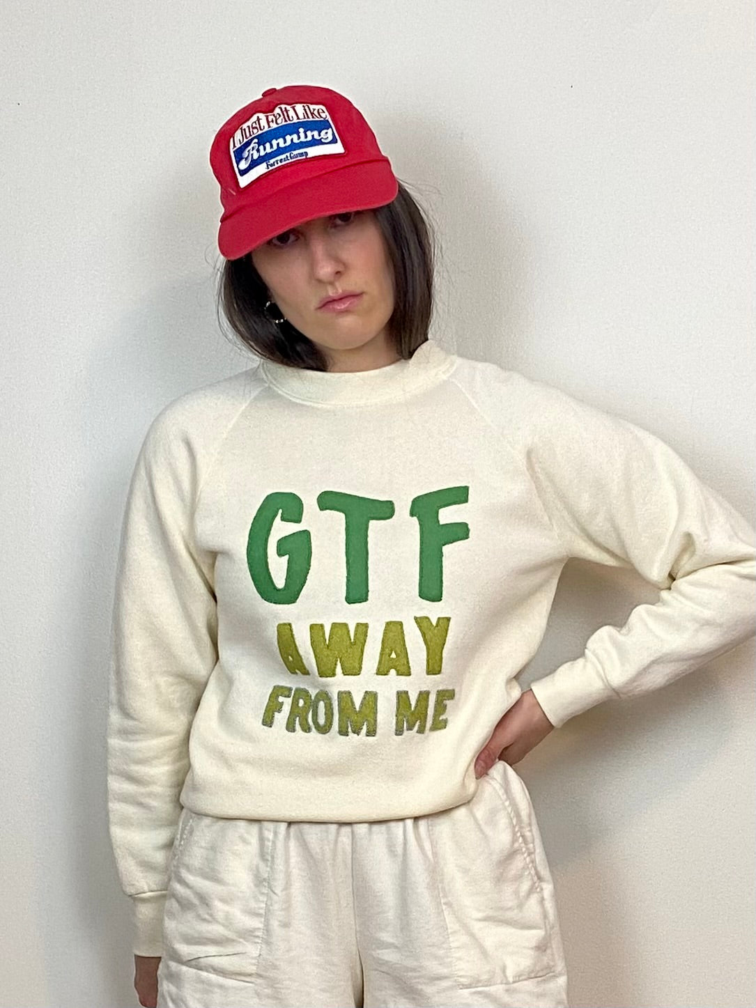 GTF AWAY FROM ME CREWNECK