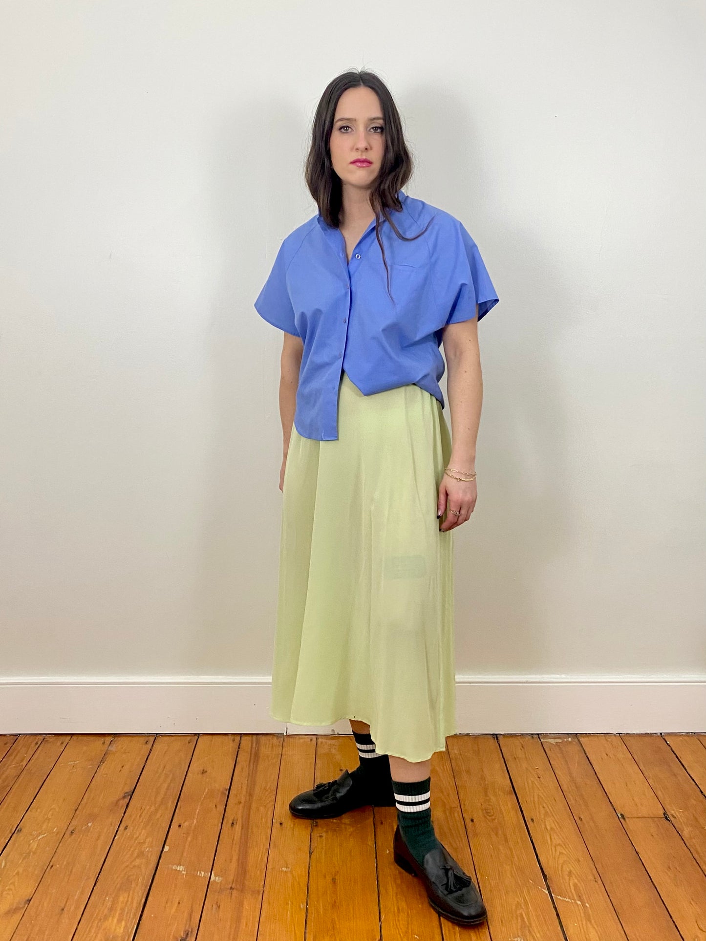 PURPLE BOX BLOUSE