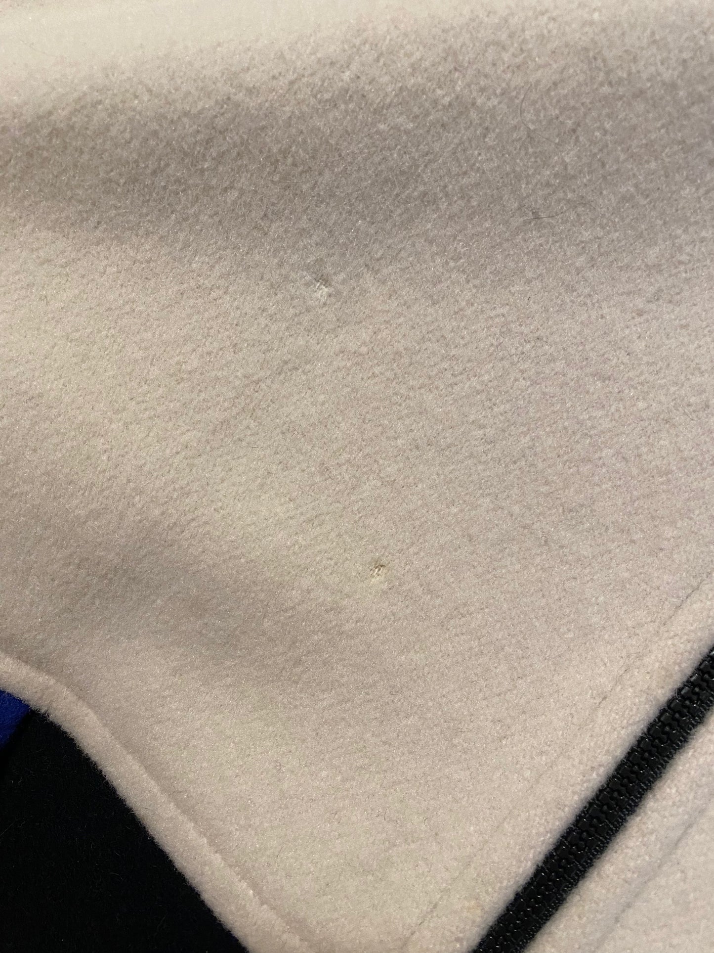 COLOR BLOCK WOOL COAT