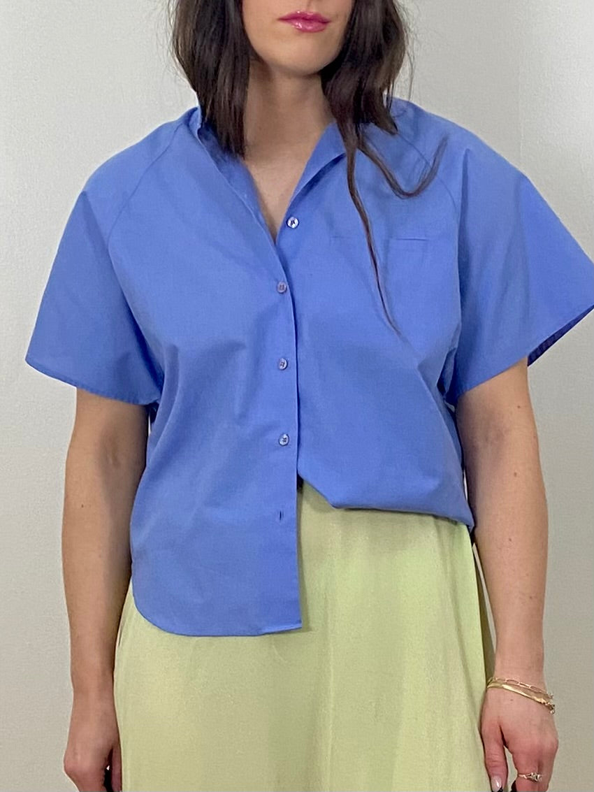 PURPLE BOX BLOUSE