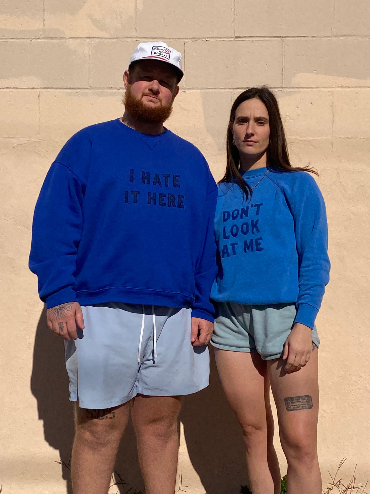 DON’T LOOK AT ME CREWNECK