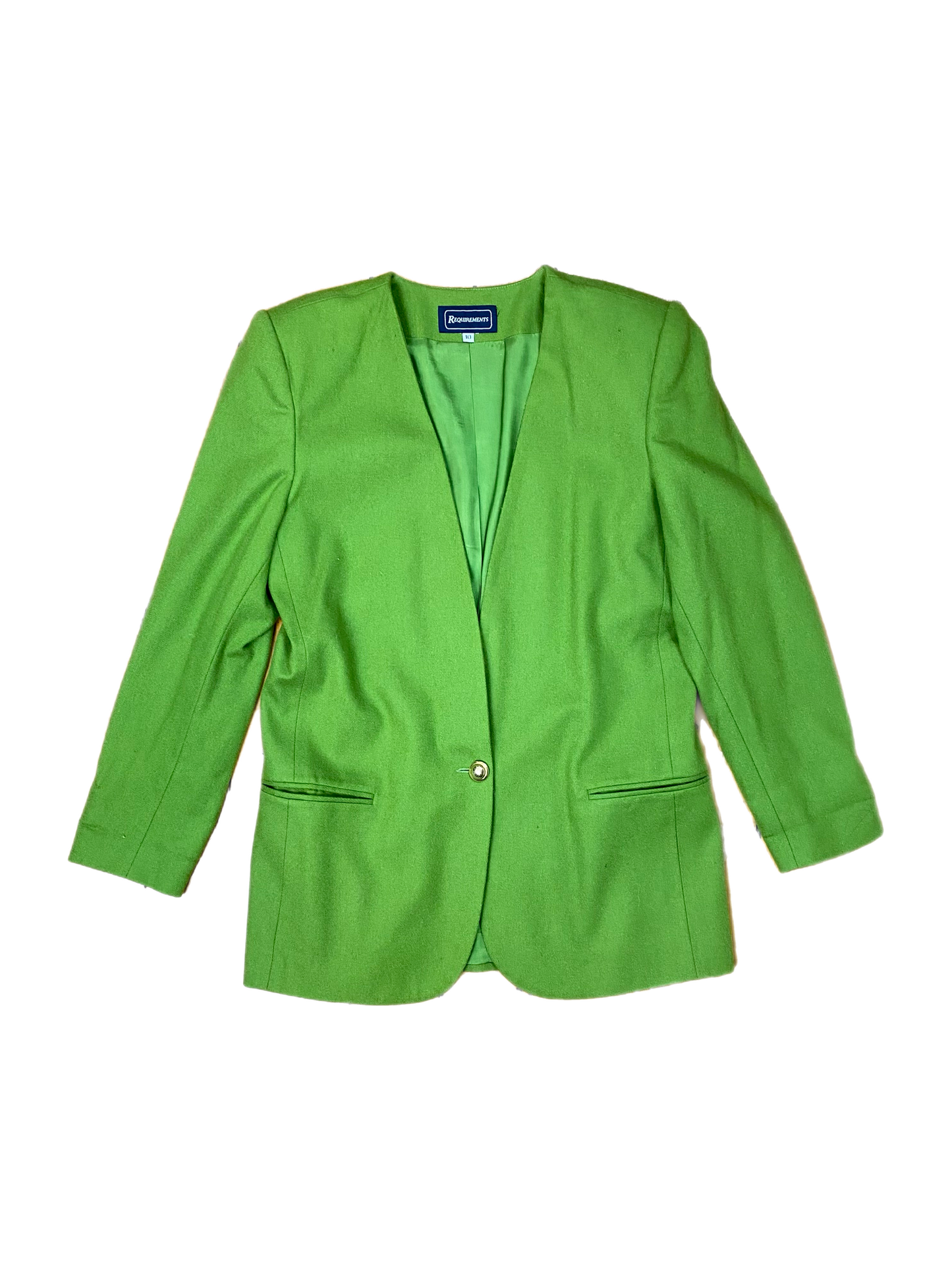 AVOCADO GREEN BLAZER