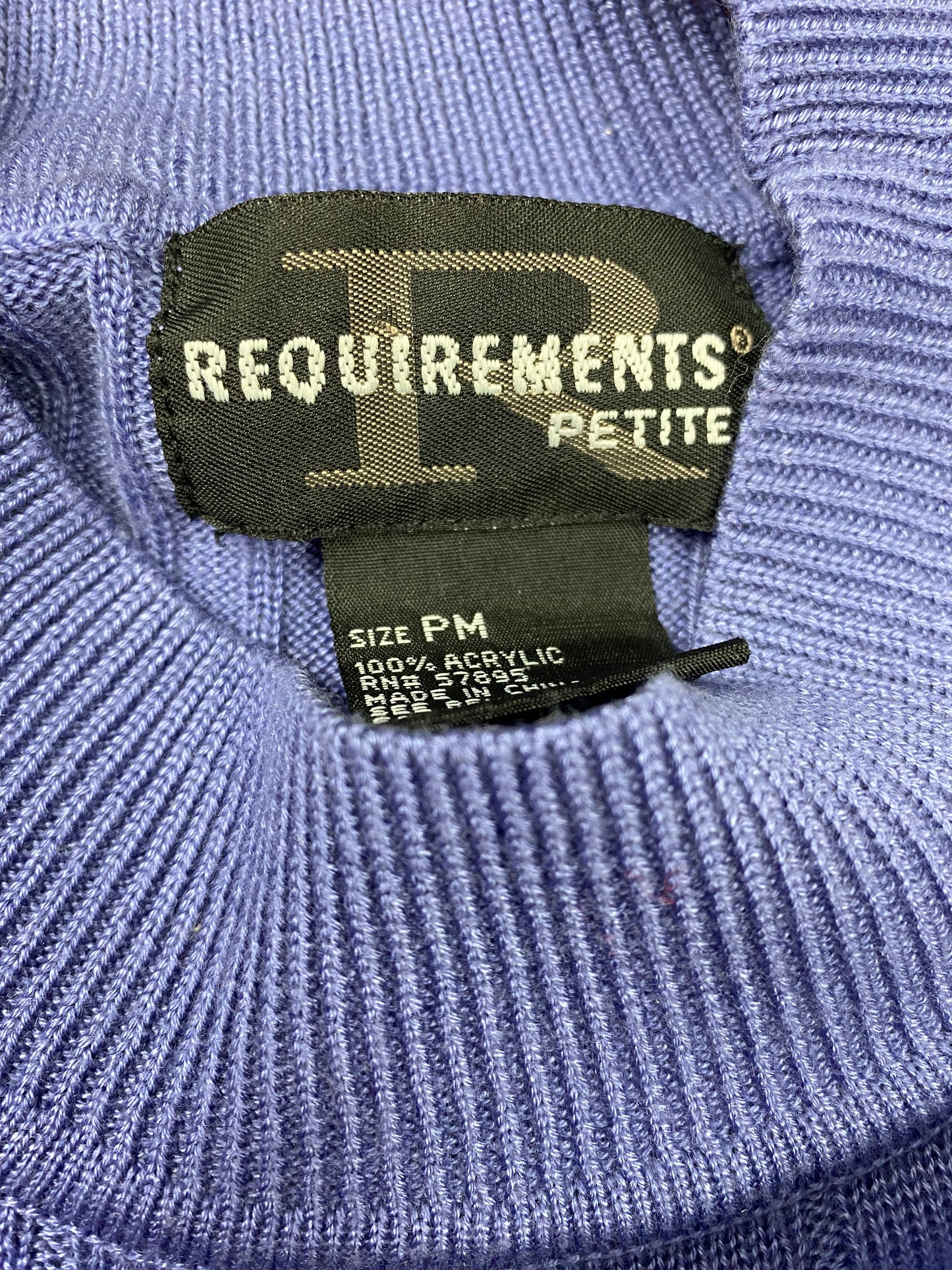 PURPLE SHORT SLEEVE KNIT
